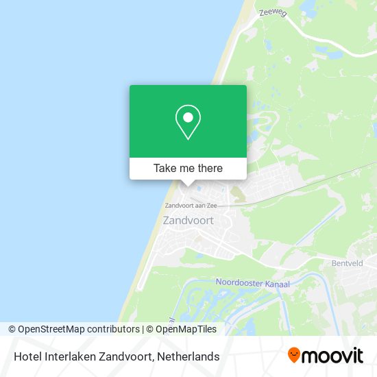 Hotel Interlaken Zandvoort Karte