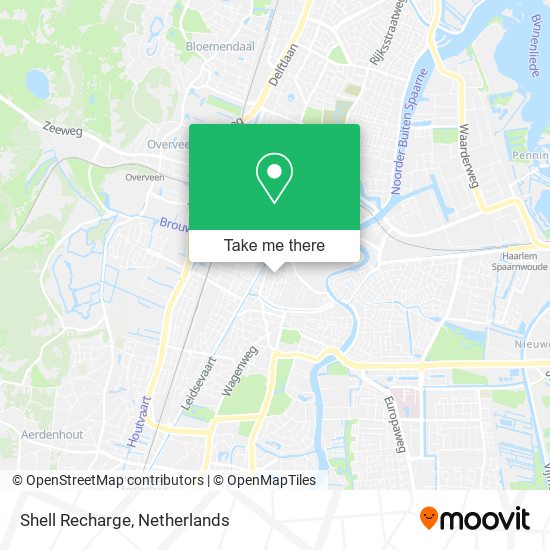 Shell Recharge map