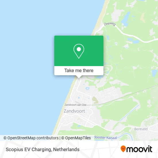 Scopius EV Charging map