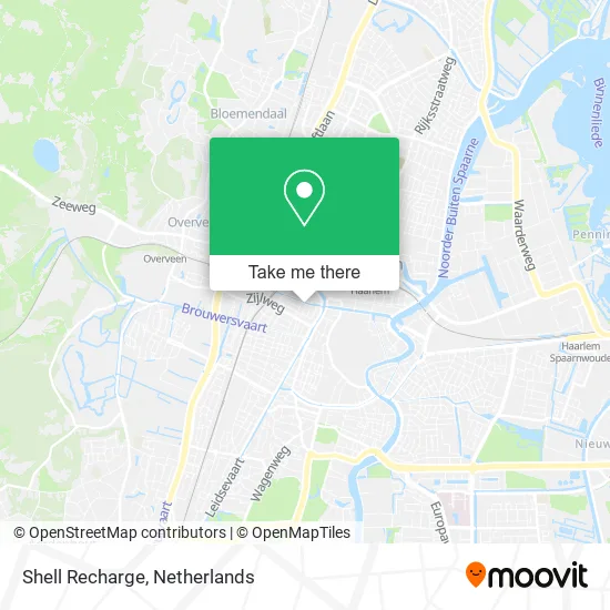 Shell Recharge map