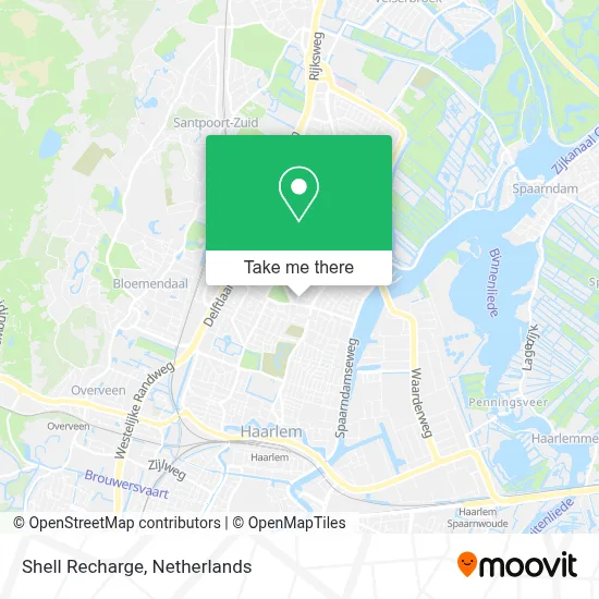 Shell Recharge map