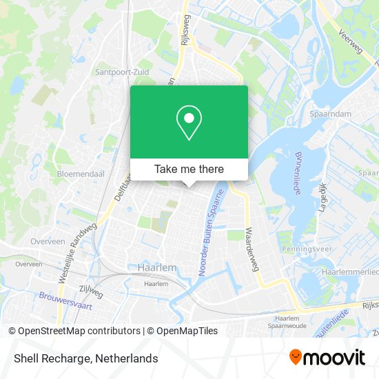 Shell Recharge map