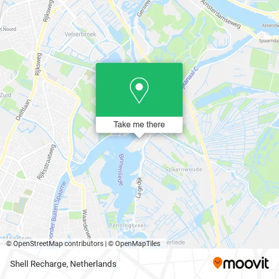 Shell Recharge map