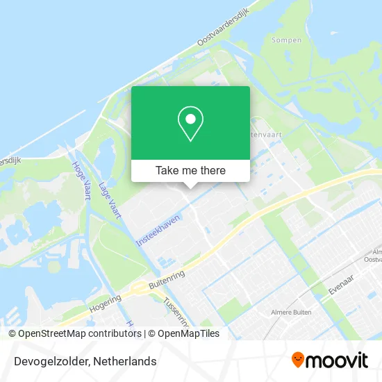 Devogelzolder Karte