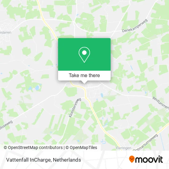 Vattenfall InCharge map