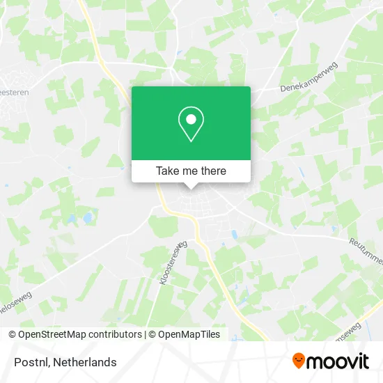 Postnl map