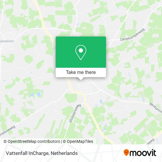 Vattenfall InCharge map