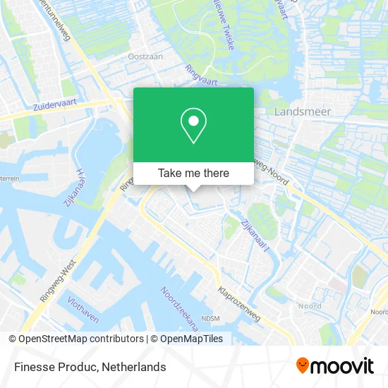 Finesse Produc map
