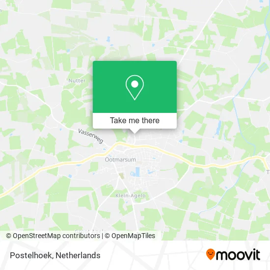 Postelhoek map