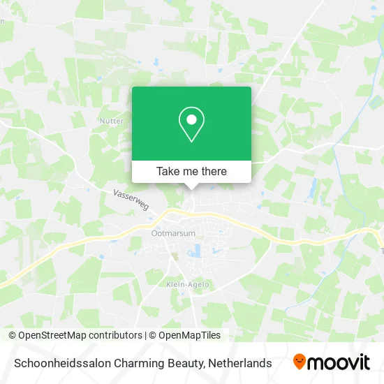 Schoonheidssalon Charming Beauty map