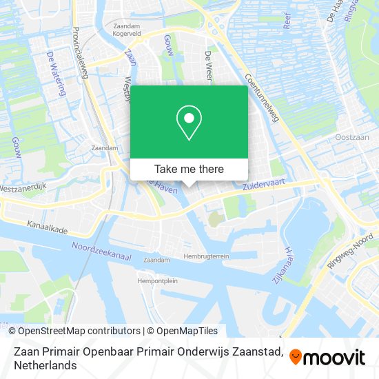 Zaan Primair Openbaar Primair Onderwijs Zaanstad map