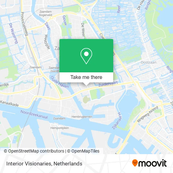 Interior Visionaries map