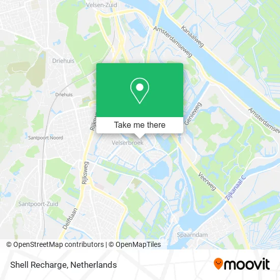 Shell Recharge map