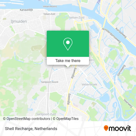 Shell Recharge map