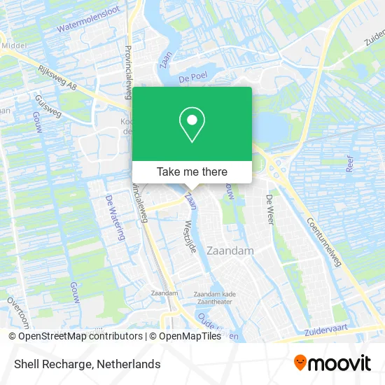 Shell Recharge map