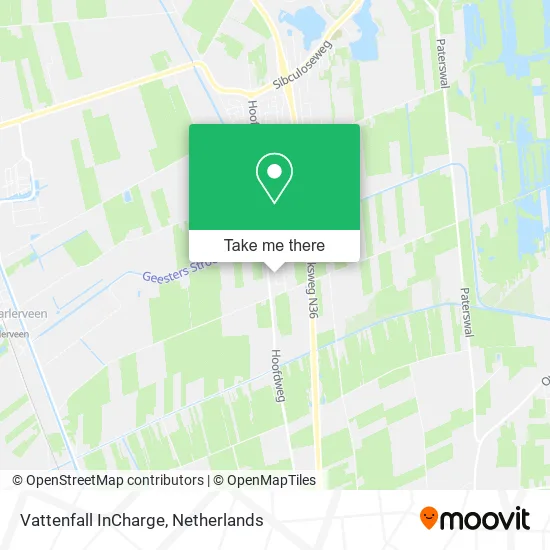 Vattenfall InCharge map