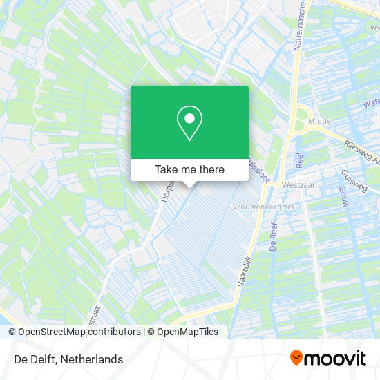 De Delft map