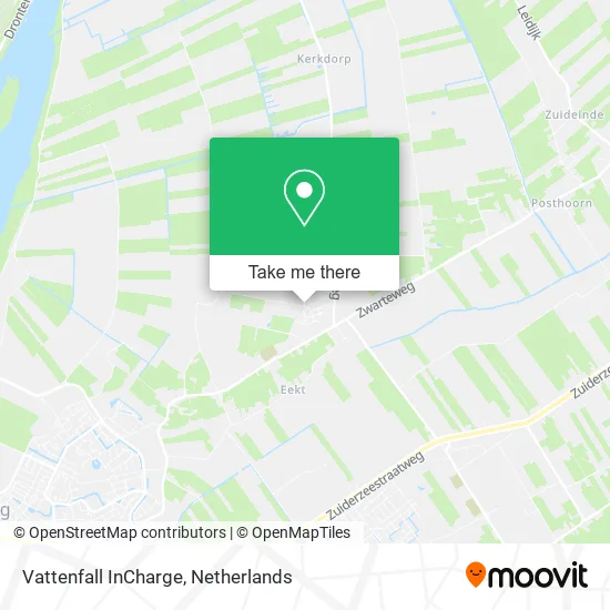 Vattenfall InCharge map