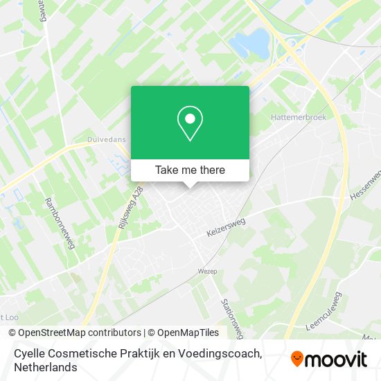 Cyelle Cosmetische Praktijk en Voedingscoach map