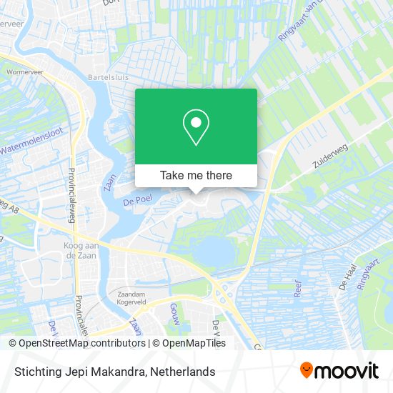 Stichting Jepi Makandra map