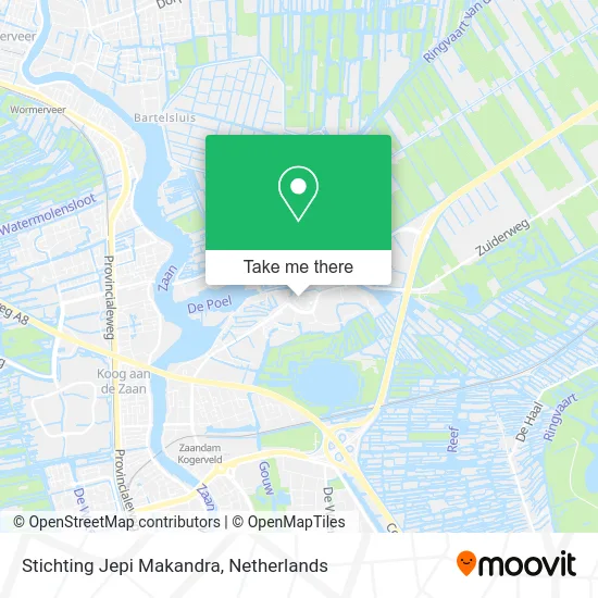 Stichting Jepi Makandra map