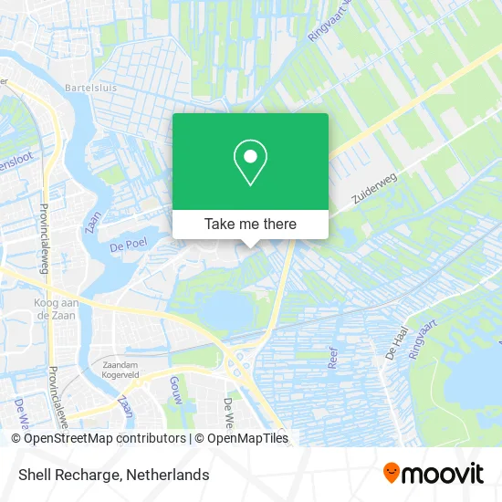 Shell Recharge map