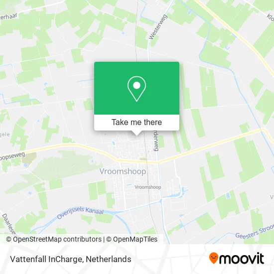 Vattenfall InCharge map