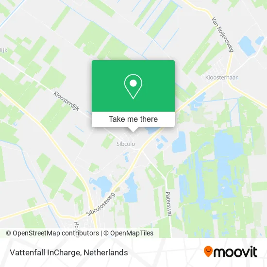 Vattenfall InCharge map