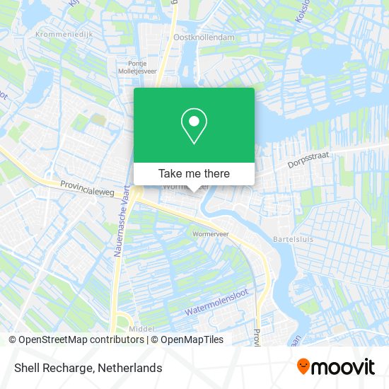 Shell Recharge map