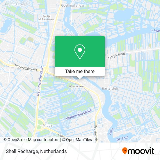 Shell Recharge map