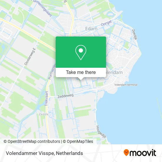 Volendammer Visspe map