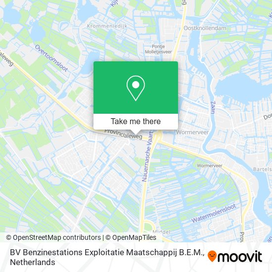 BV Benzinestations Exploitatie Maatschappij B.E.M. map