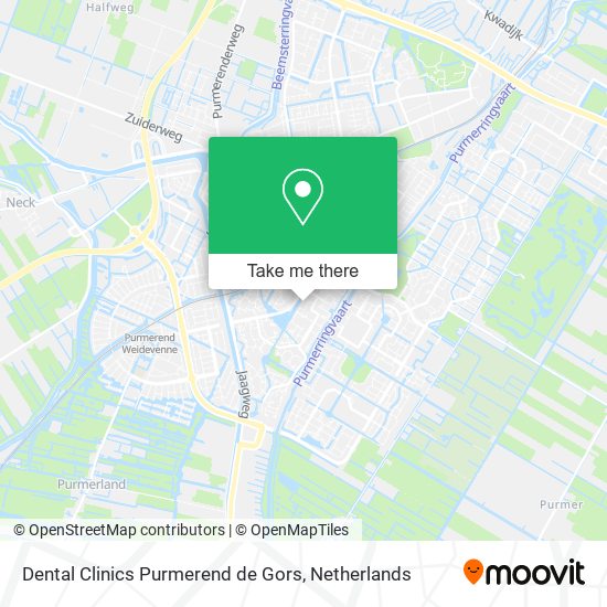 Dental Clinics Purmerend de Gors Karte