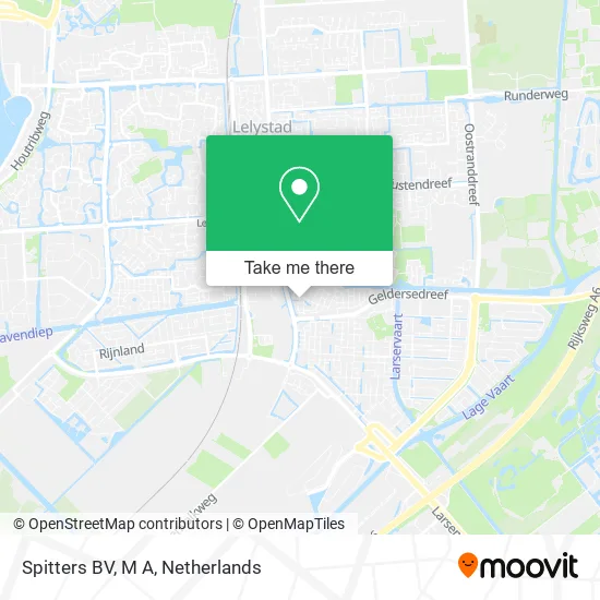 Spitters BV, M A map