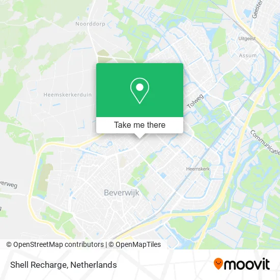 Shell Recharge map
