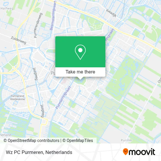 Wz PC Purmeren map