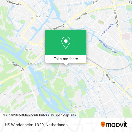 HS Windesheim 1329 map