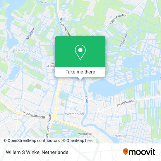 Willem S Winke map