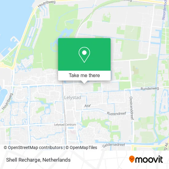Shell Recharge map