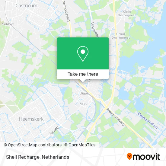 Shell Recharge map