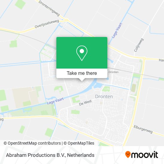 Abraham Productions B.V. map