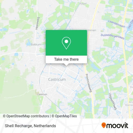 Shell Recharge map