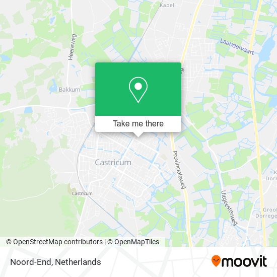 Noord-End map