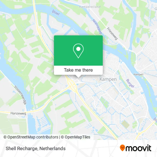 Shell Recharge map