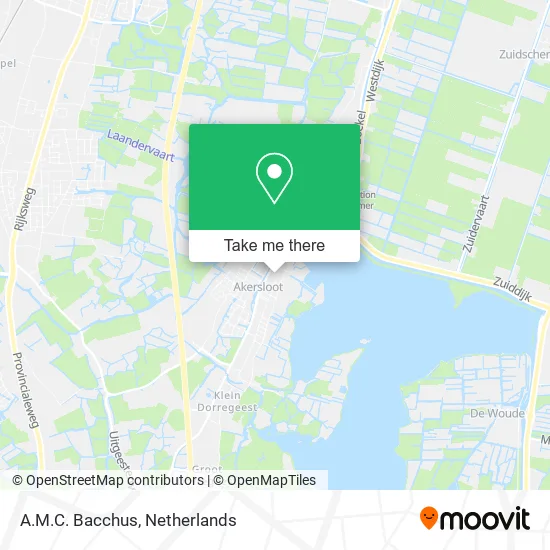 A.M.C. Bacchus map