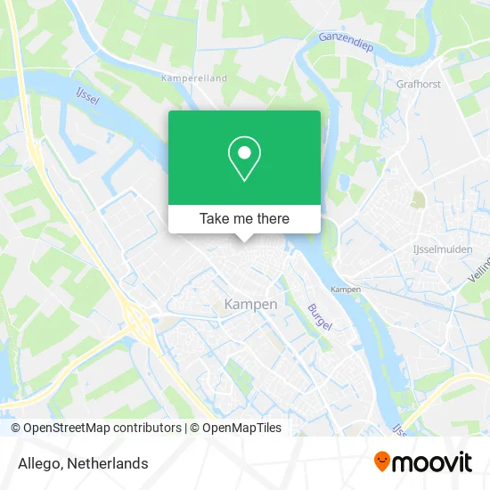 Allego map
