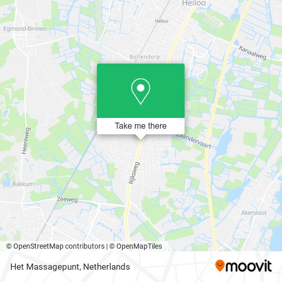 Het Massagepunt Karte