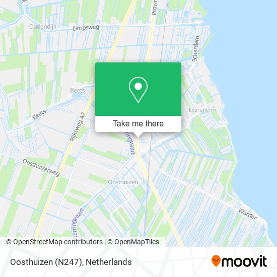 Oosthuizen (N247) map