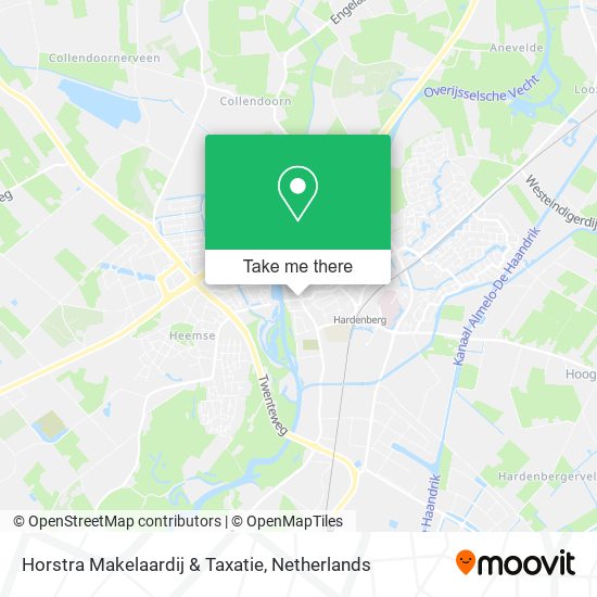Horstra Makelaardij & Taxatie map