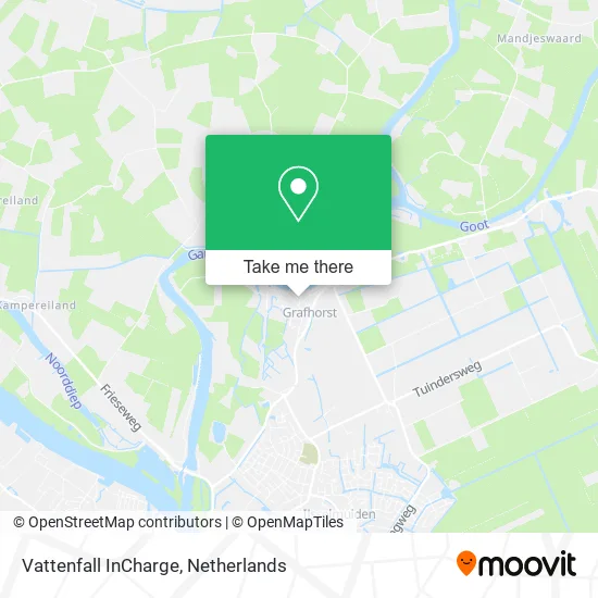 Vattenfall InCharge map
